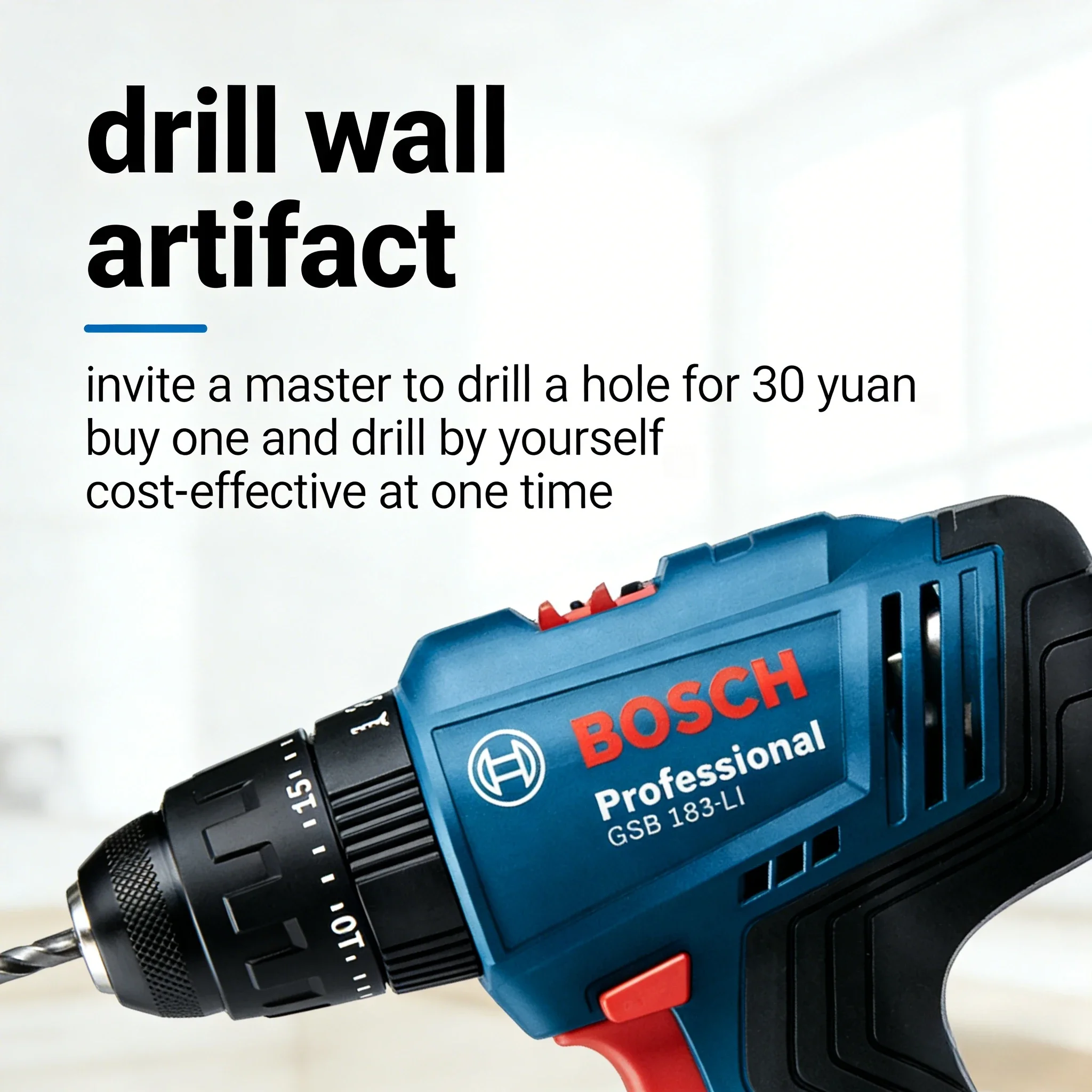 Bosch Drill Gsb 18V - Bosch GSB183-LI 18V Şarjlı Darbeli Matkap,