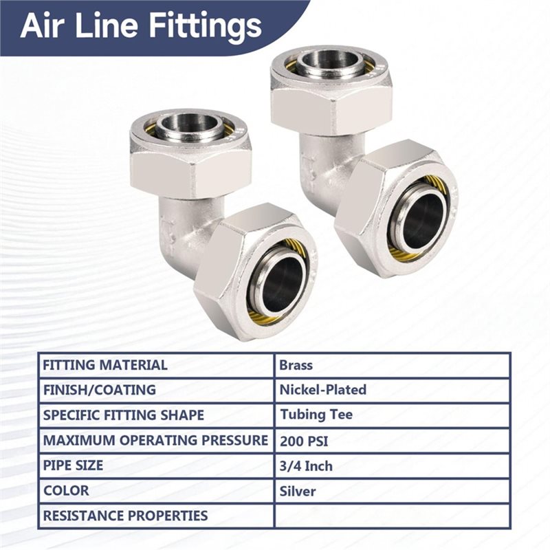DTA4 – Pirinç – Nikel Kaplama  - Compression Fitting Brass incelemesi ve fiyatı